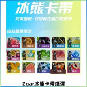 ZGAR PROJECT-D冰熊卡帶15000口可調節功率+大電池續航